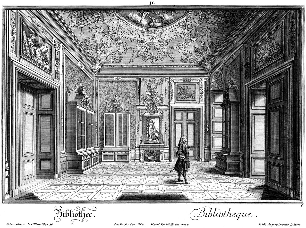 knihovna od Salomon Kleiner