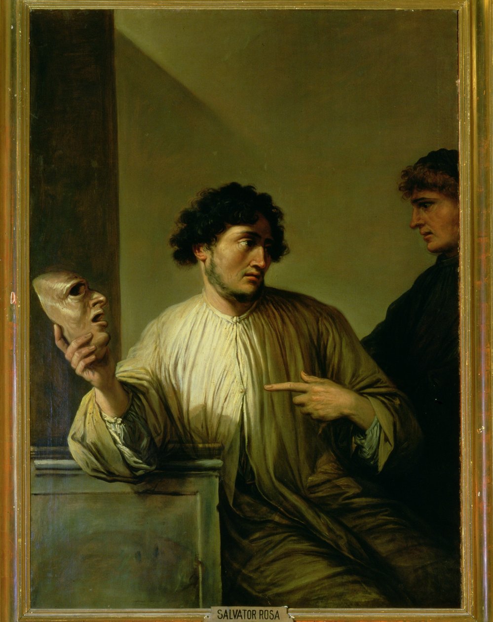 Lež od Salvator Rosa