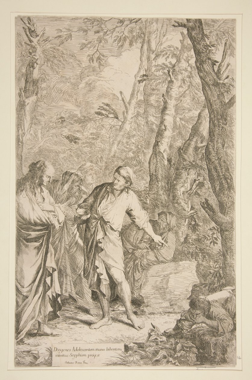 Diogenes od Salvator Rosa