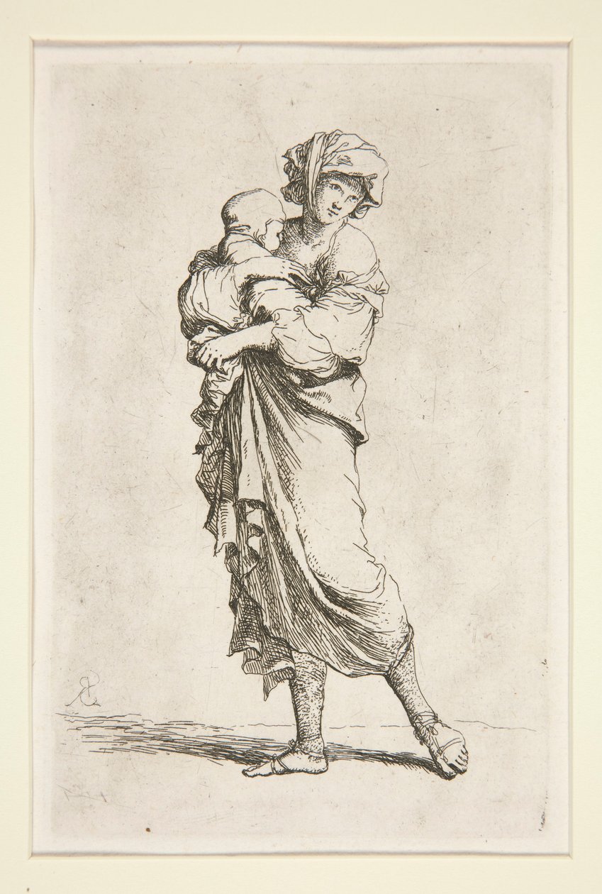 Rozmanitá figurka (Suita) od Salvator Rosa