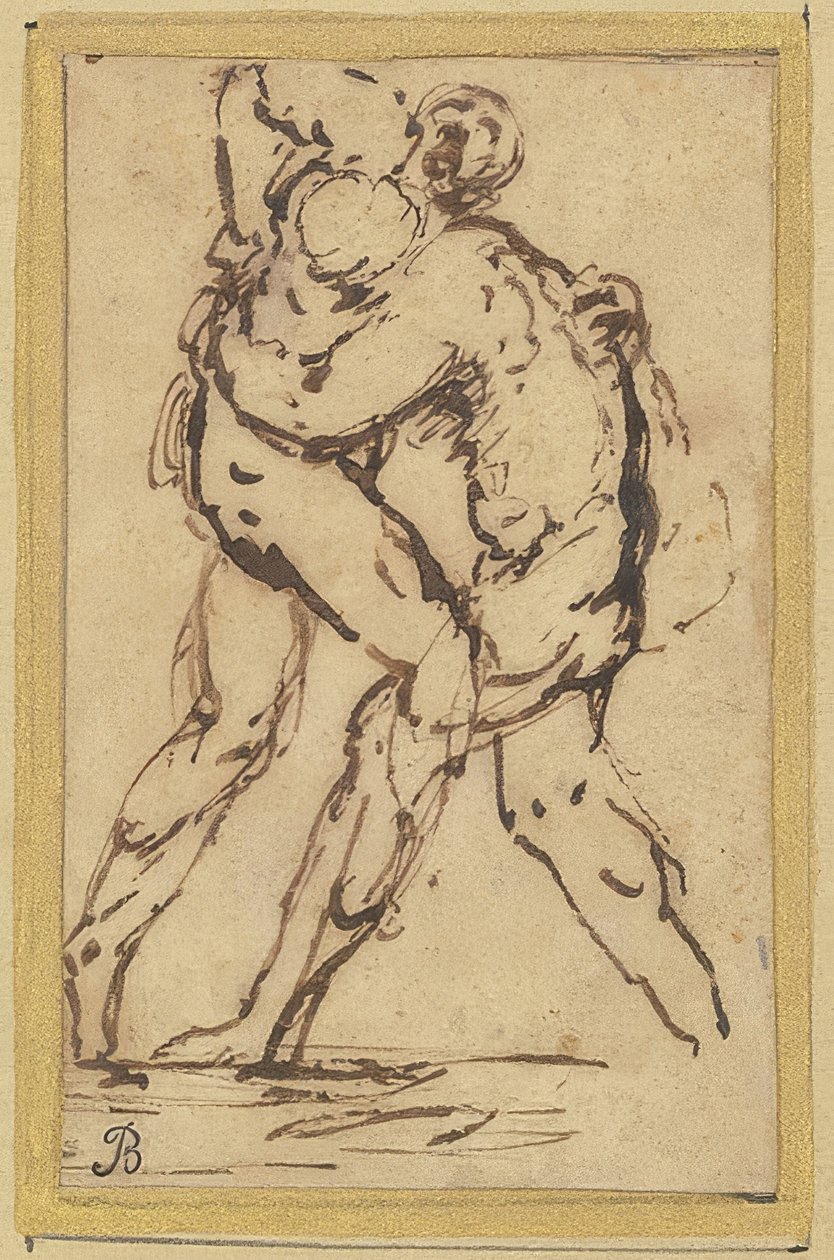 Ringkämpfer od Salvator Rosa