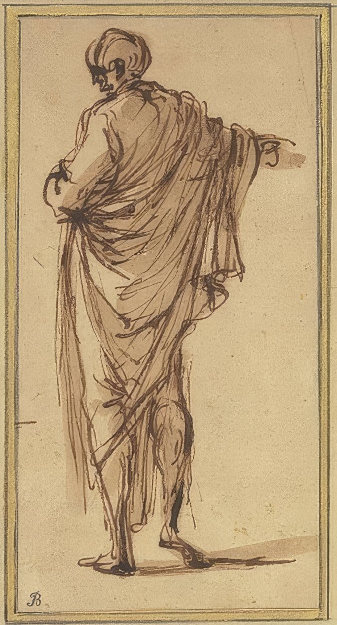 Stojící postava od Salvator Rosa