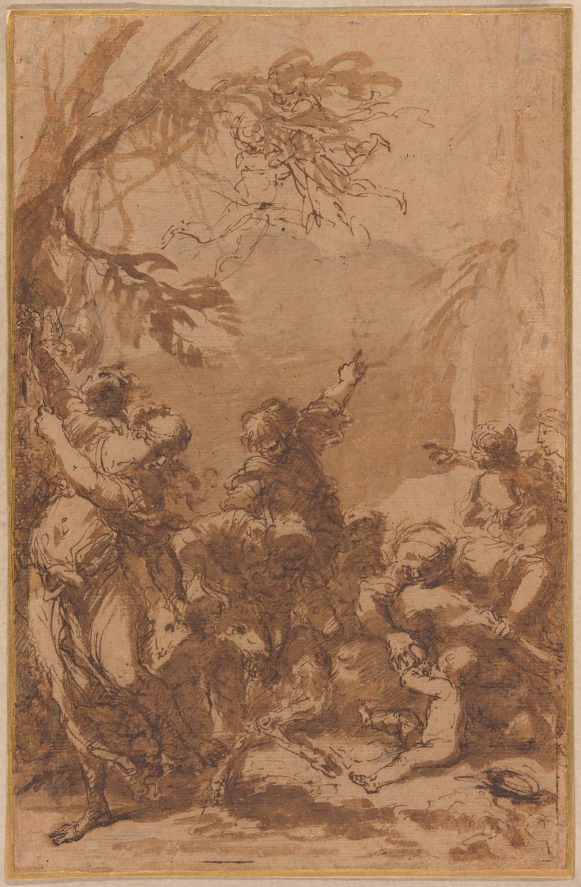 Výživa Jupitera od Salvator Rosa