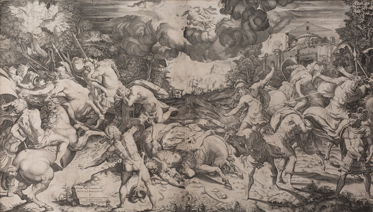 Obrácení svatého Pavla, 1545. od Salviati
