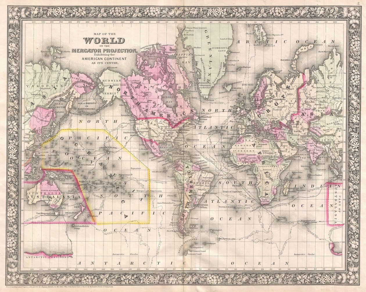 Geographicus od Samuel Augustus Mitchell