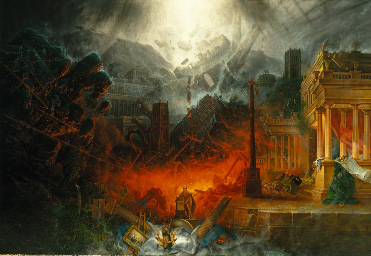 The Edge of Doom, 1836-38 od Samuel Colman