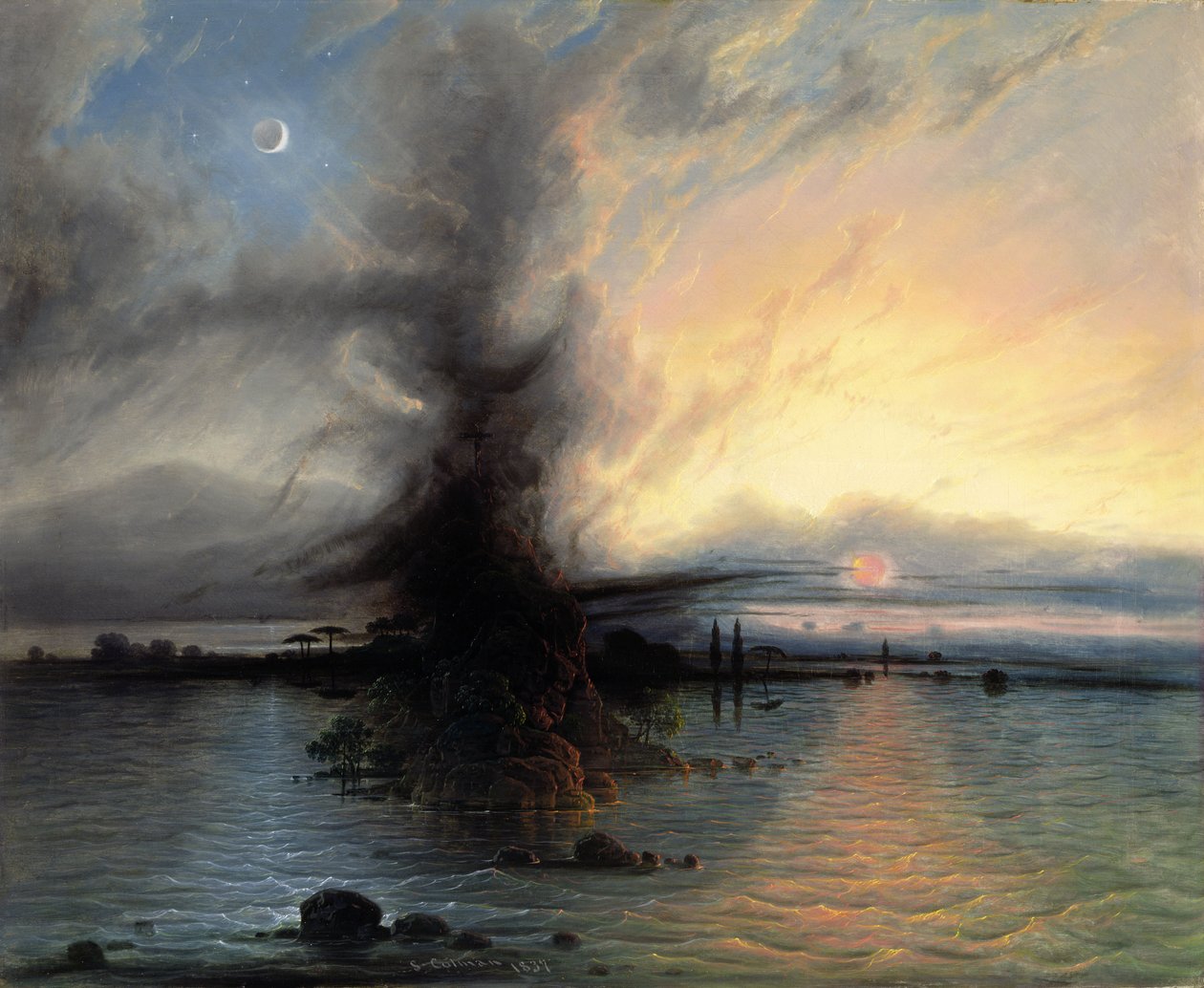 Skála spásy, 1837 od Samuel Colman
