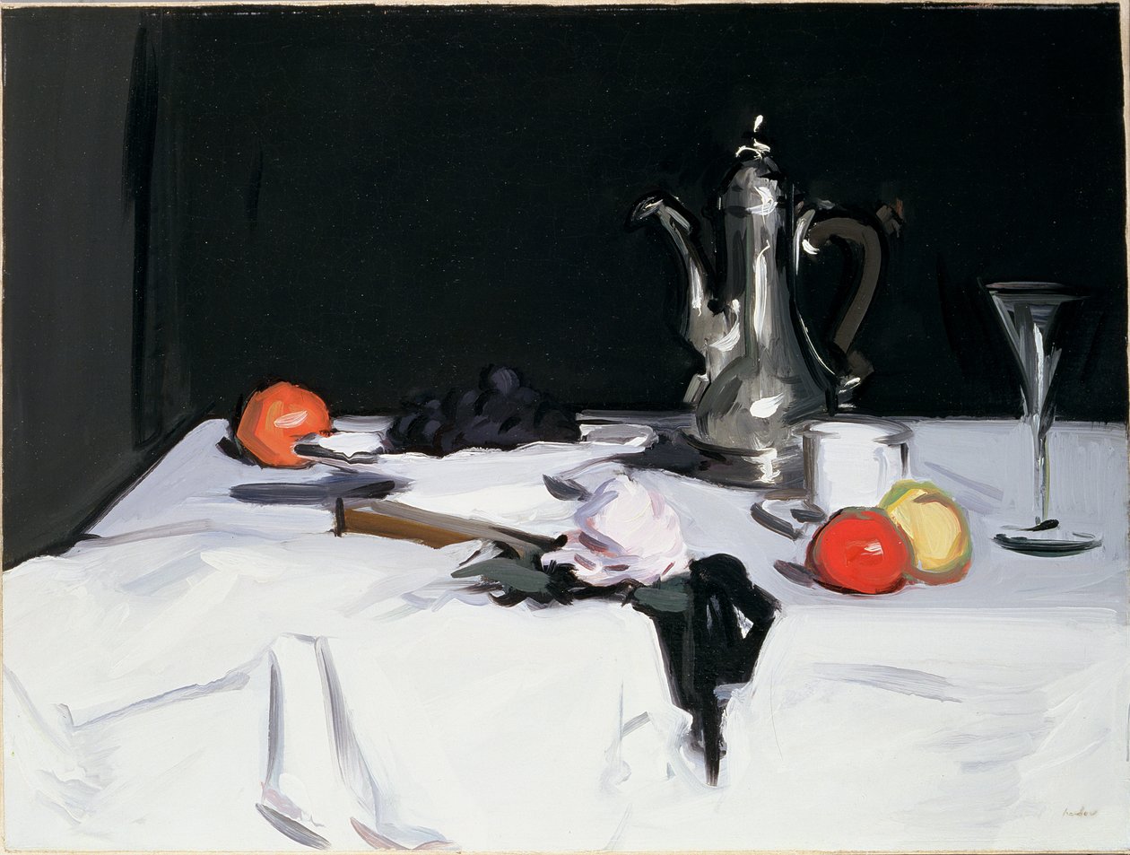 Zátiší s kávovou konvicí, kolem roku 1905 od Samuel John Peploe