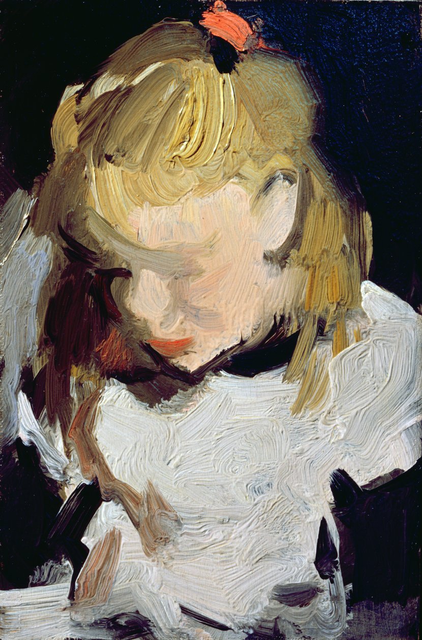 Studie mladé dívky, kolem 1903-04 od Samuel John Peploe