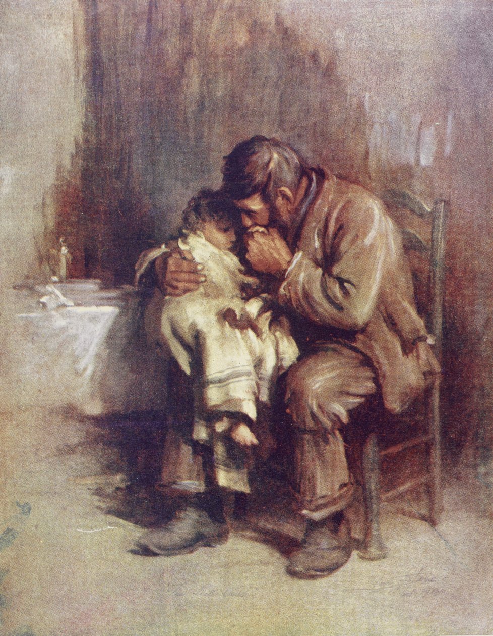 Bez matky od Samuel Luke Fildes