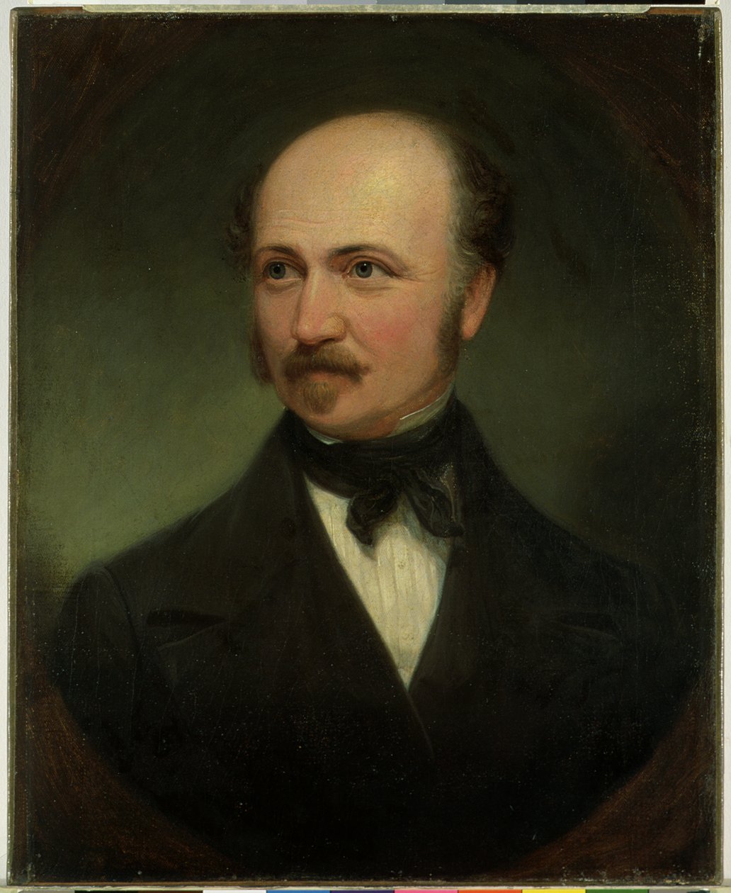 Portrét kapitána Johna A. Suttera (olej na plátně) od Samuel Osgood