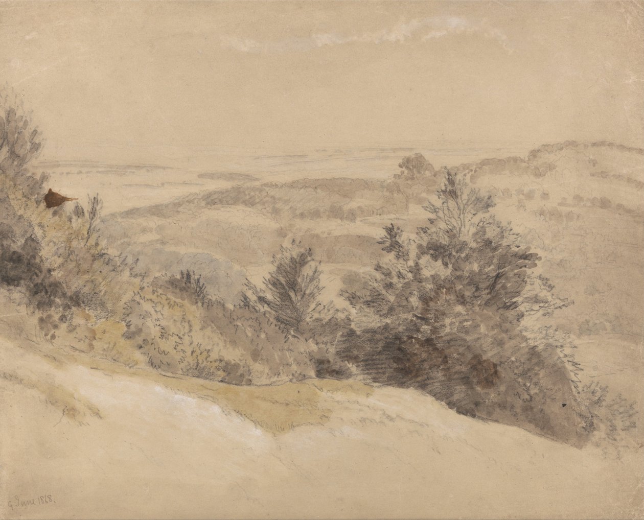 Boxhill od Samuel Palmer