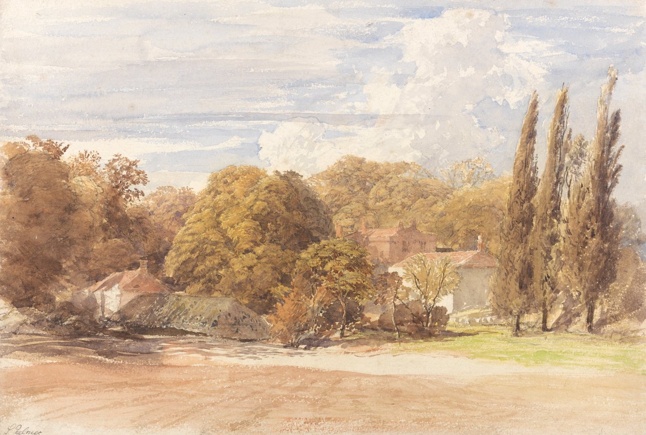 Kensingtonské zahrady od Samuel Palmer