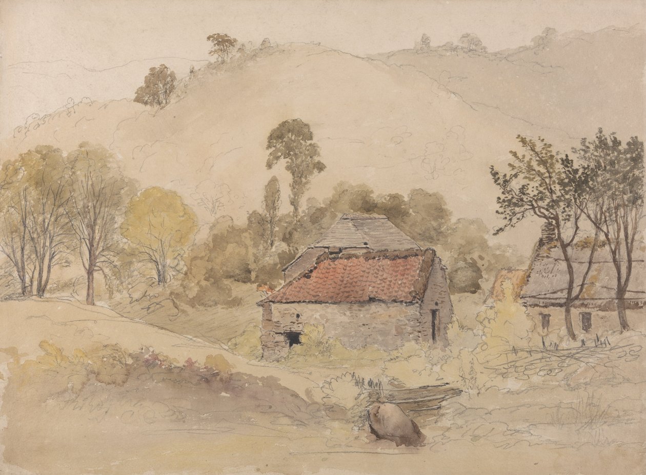 Stodoly od Samuel Palmer