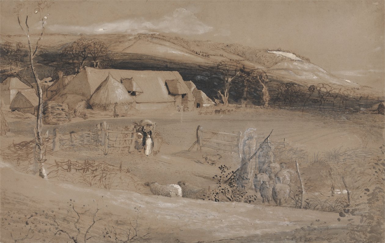 Údolí vize od Samuel Palmer
