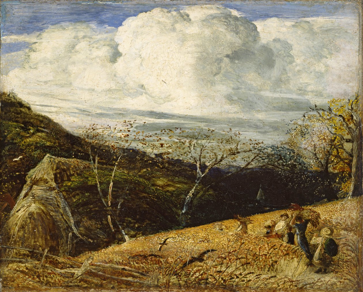 Bílý oblak, kolem 1833-34 od Samuel Palmer