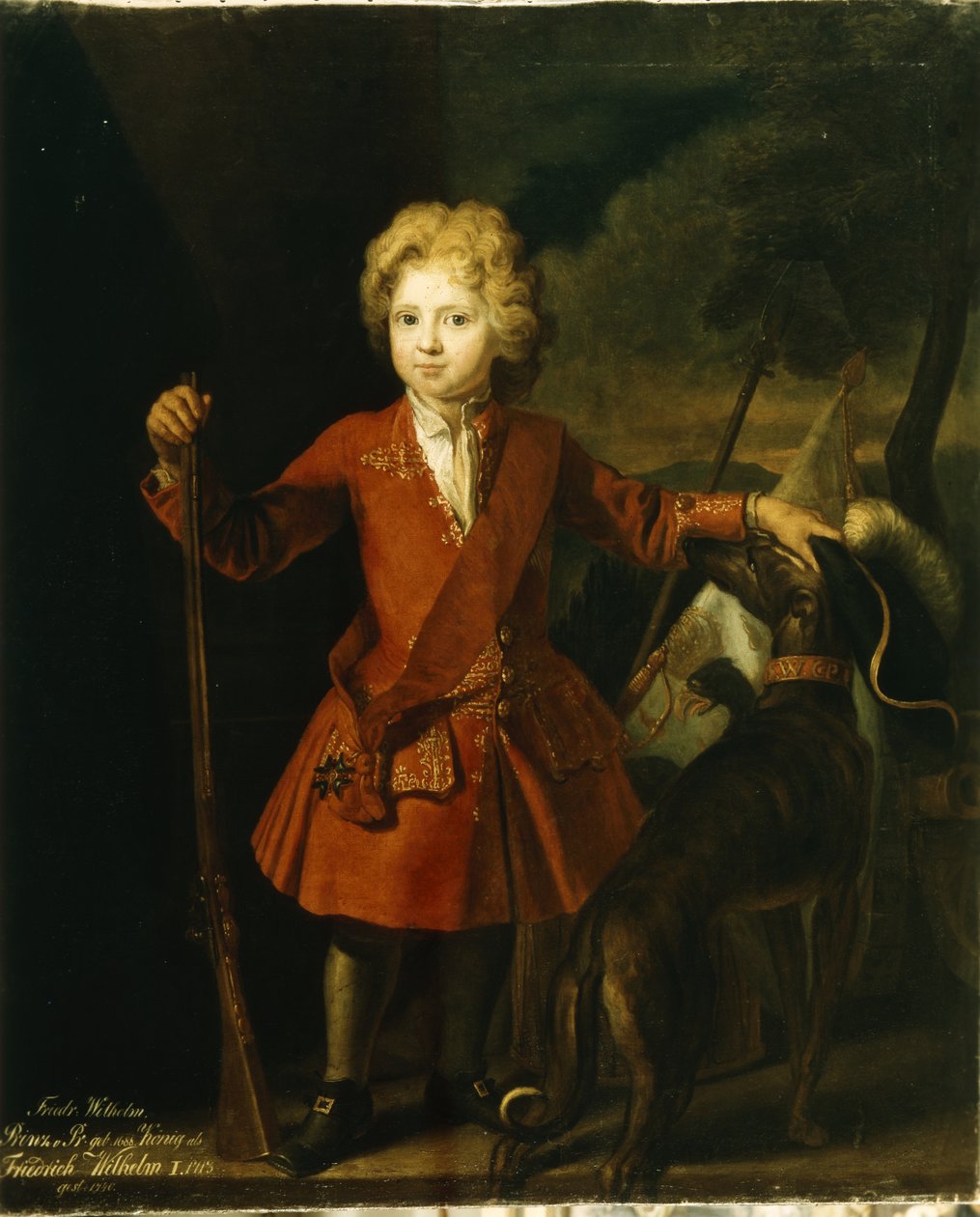 Korunní princ Frederick William I od Samuel Theodor Gericke