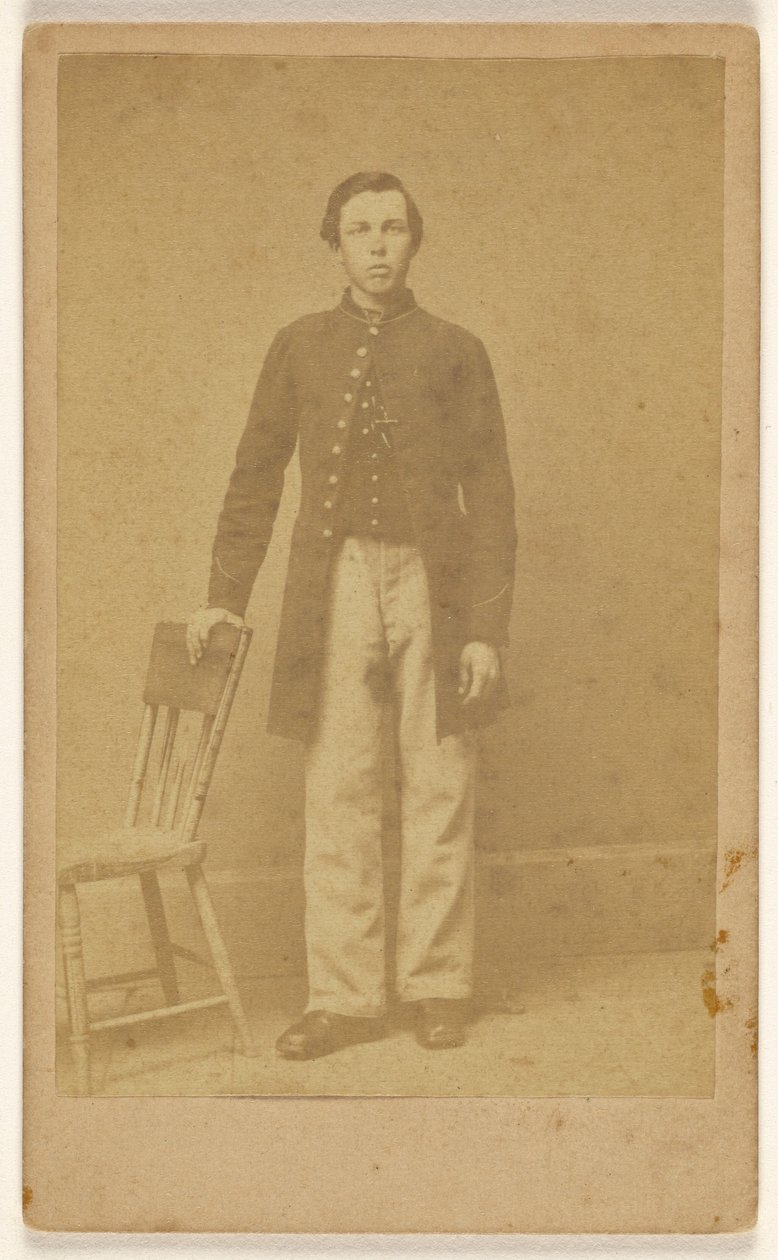 [Neznámý voják Konfederace, stojící] od Samuel A. Cooley