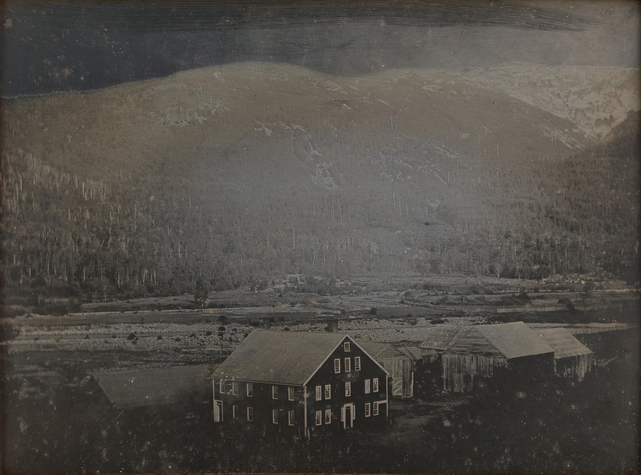 Pohled v New Hampshire, 1840-41. od Samuel Bemis