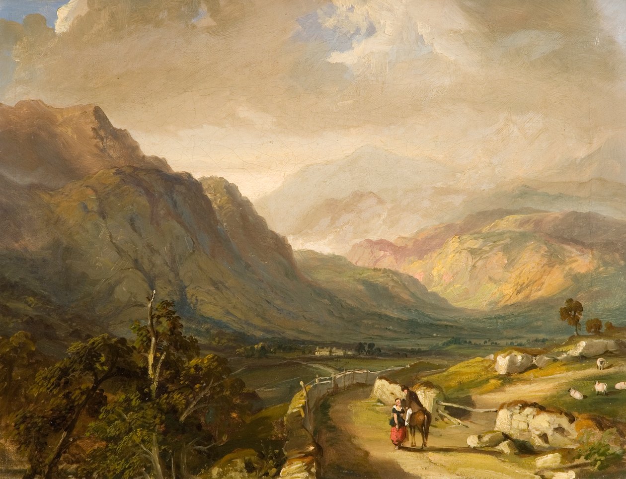 Borrowdale od Samuel Bough
