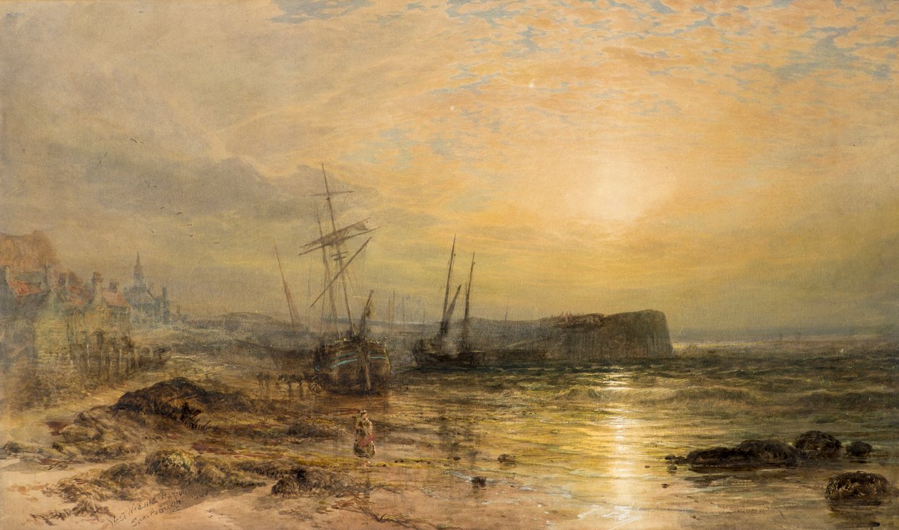 West Wemyss Harbour od Samuel Bough