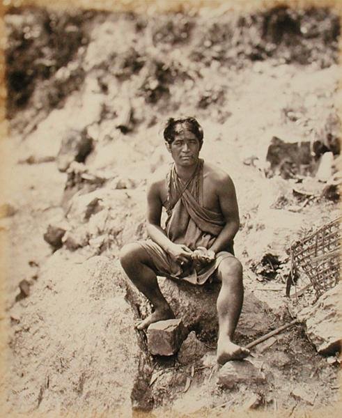 Lepcha muž od Samuel Bourne
