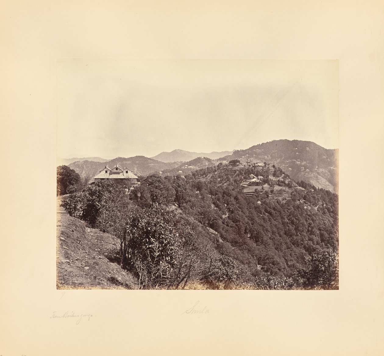 Simla; Od Boileaugange od Samuel Bourne