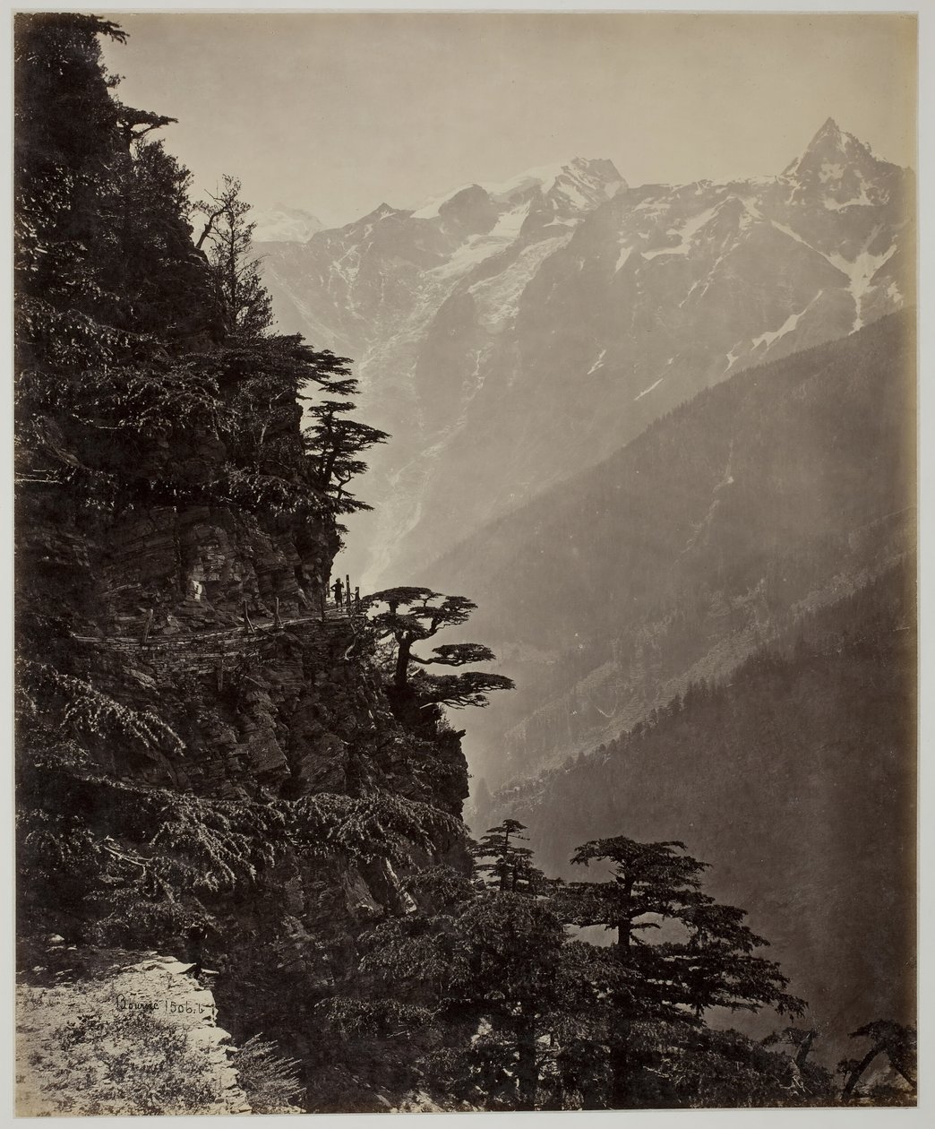 Bez názvu [úbočí a hory], c. 1865. od Samuel Bourne