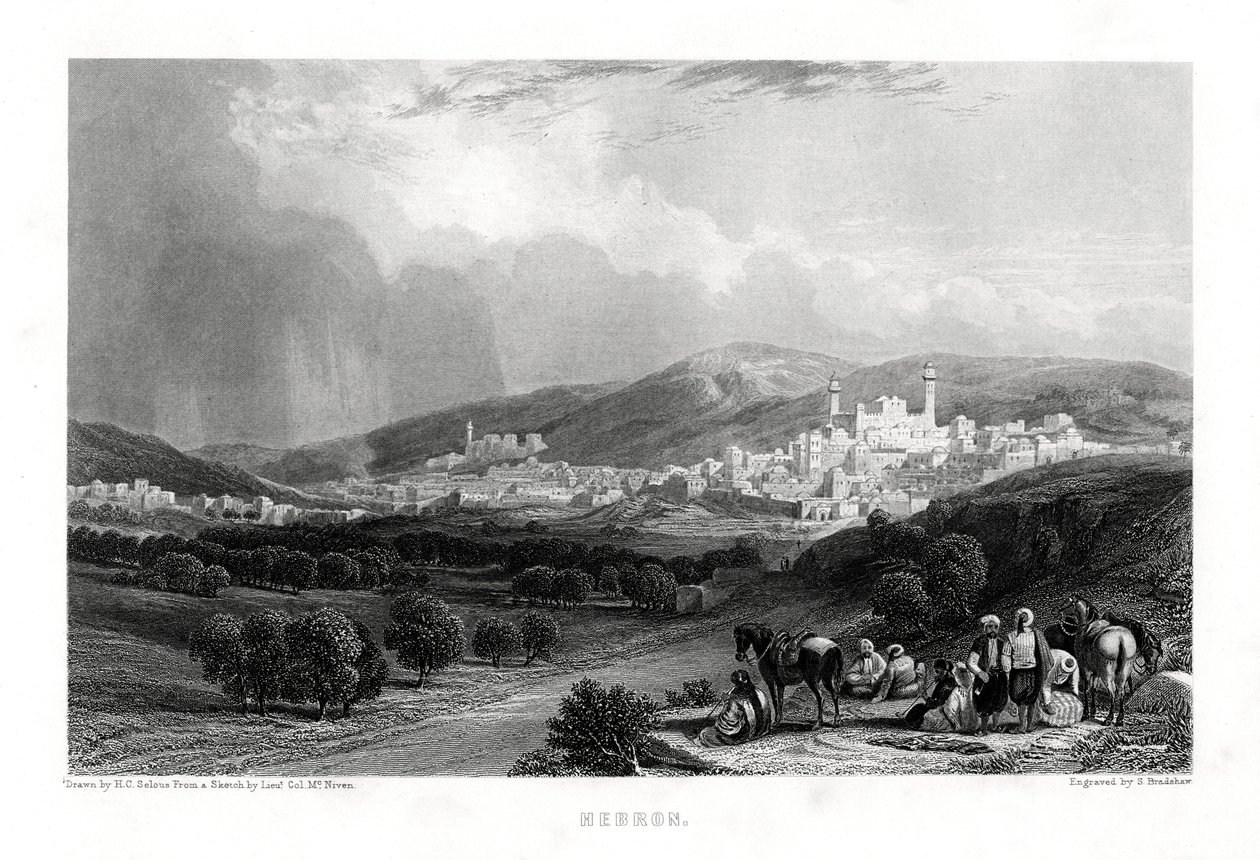 Hebron, 1887 od Samuel Bradshaw