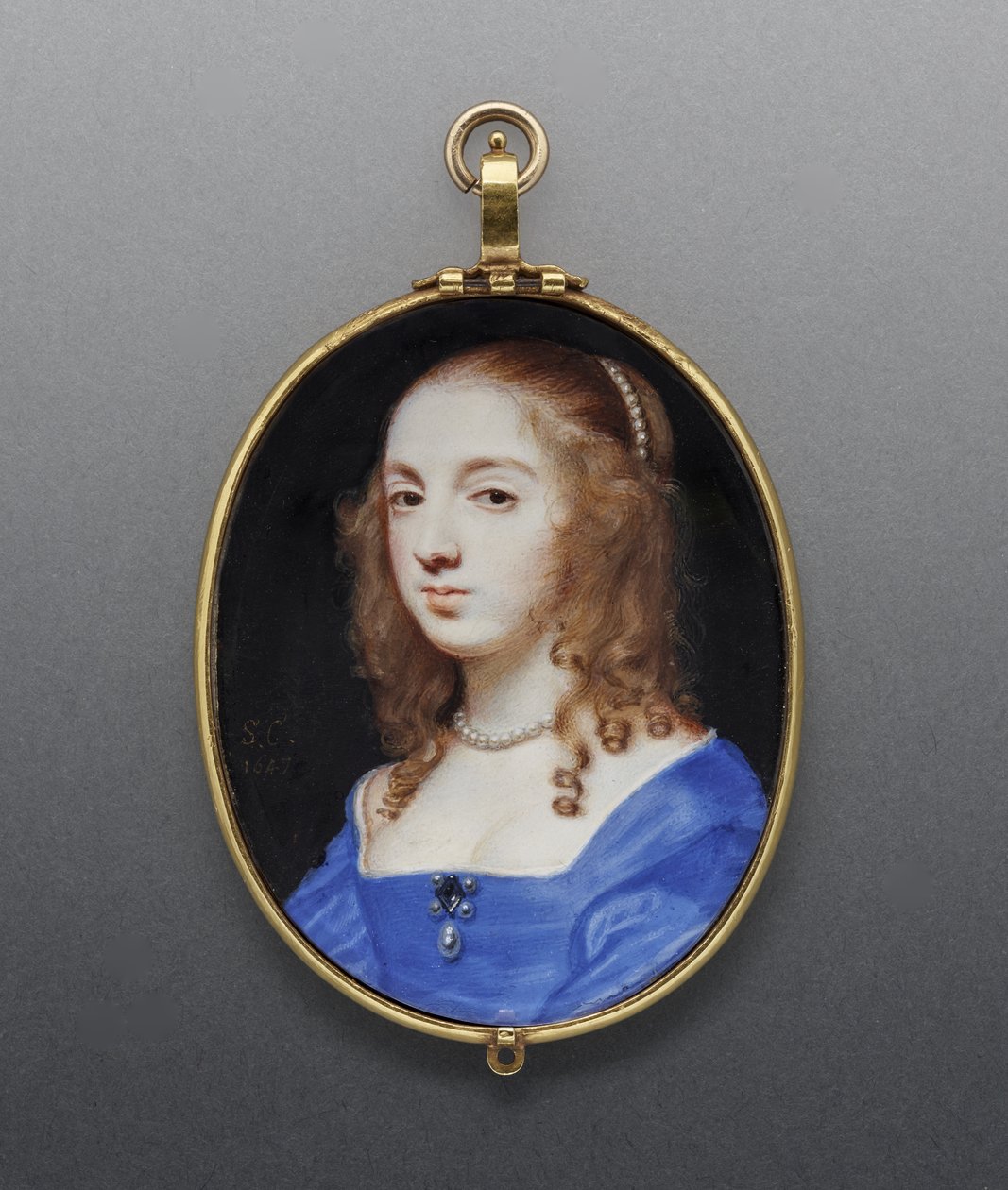 Lady John Lewis, dříve Sarah Foote od Samuel Cooper