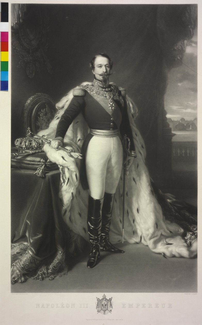 Francouzský císař Napoleon III. od Samuel Cousins