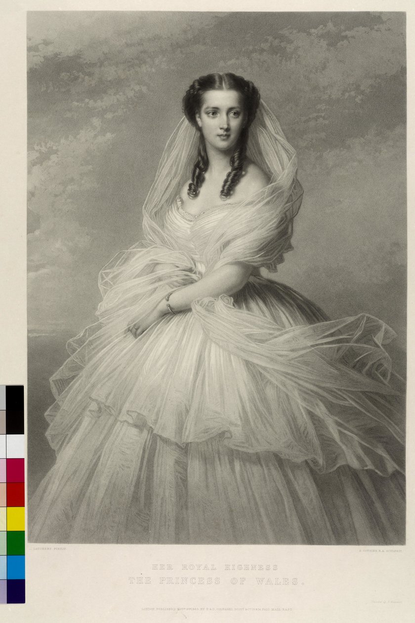 Dánská princezna Alexandra od Samuel Cousins