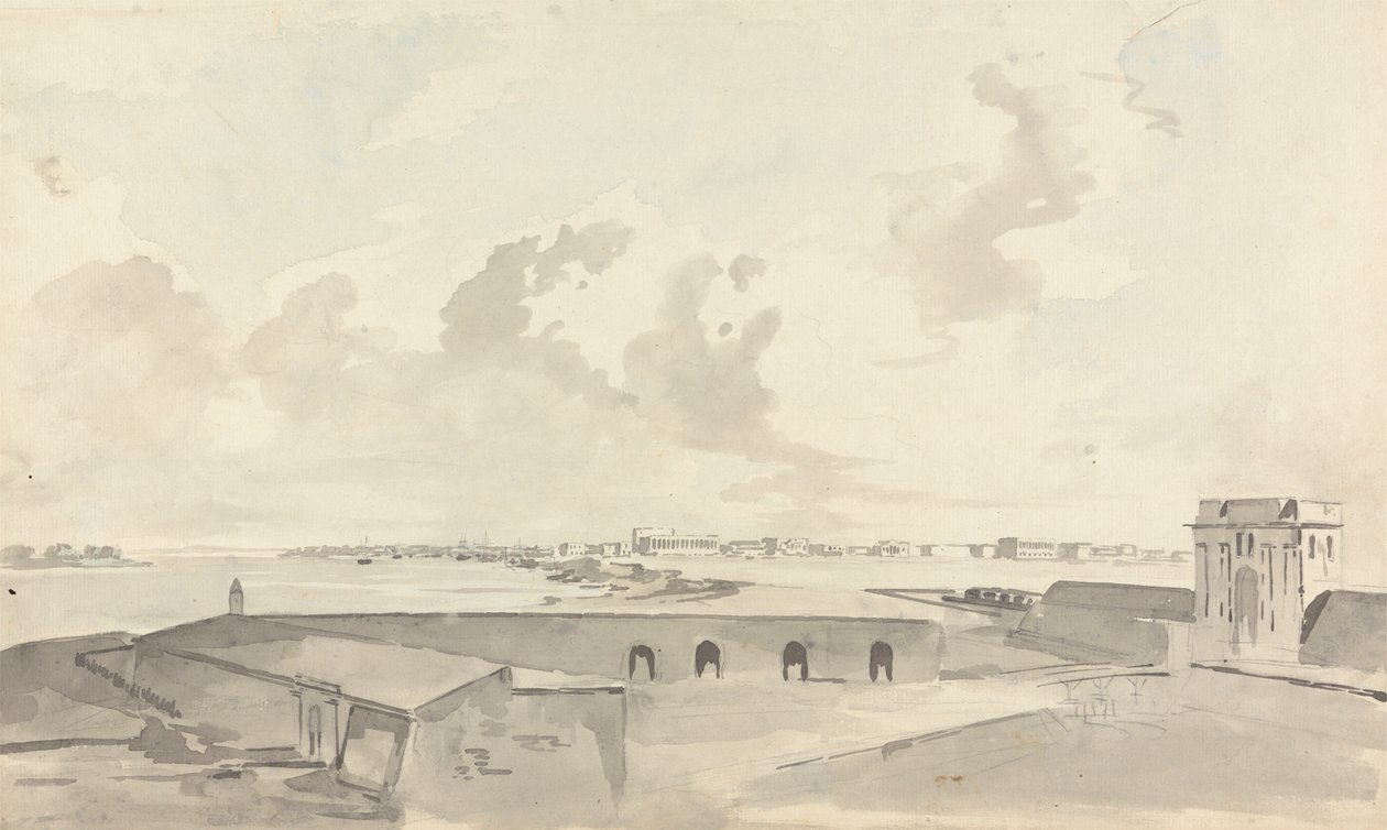 Fort William, Kalkata od Samuel Davis