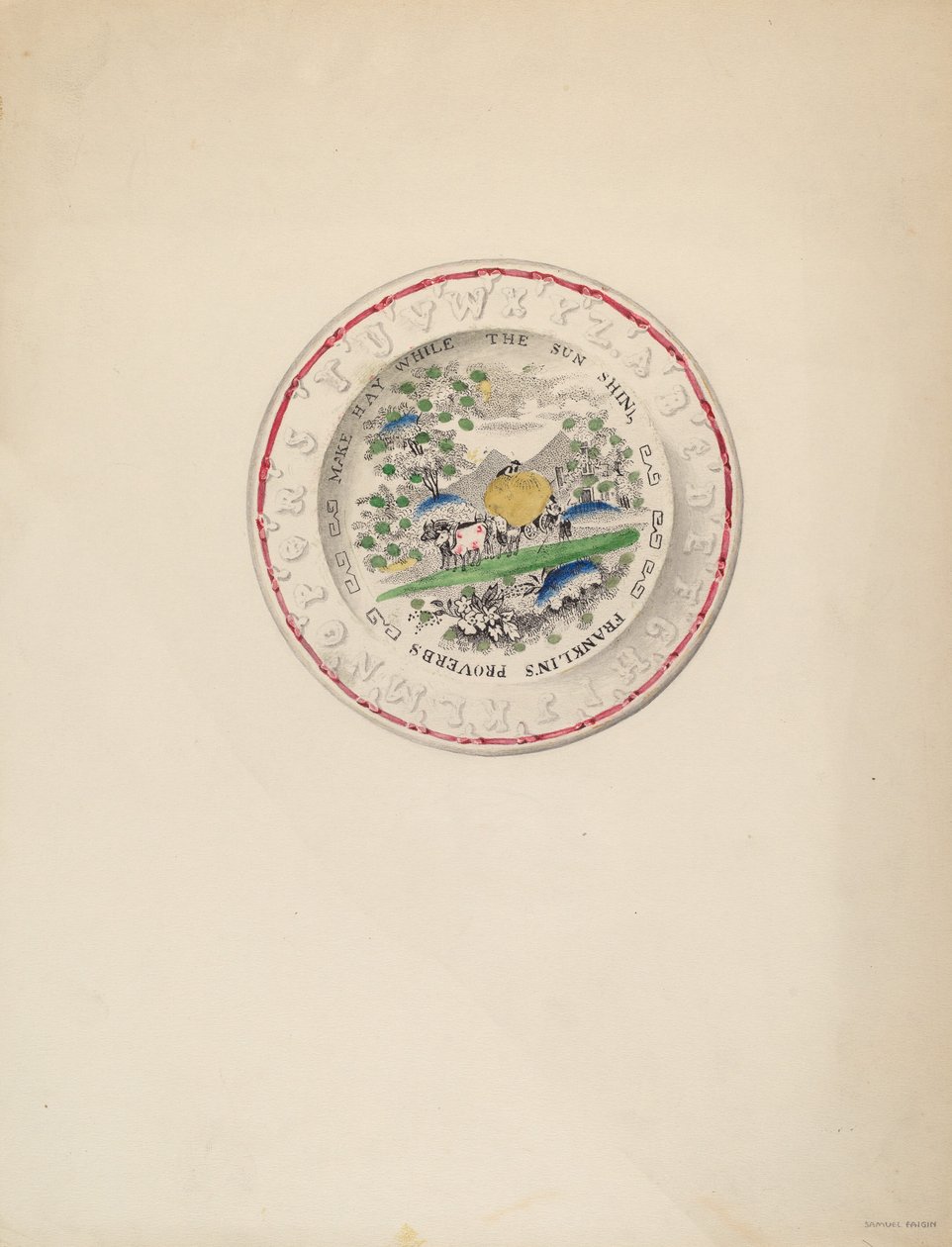 Deska, 19351942. od Samuel Faigin