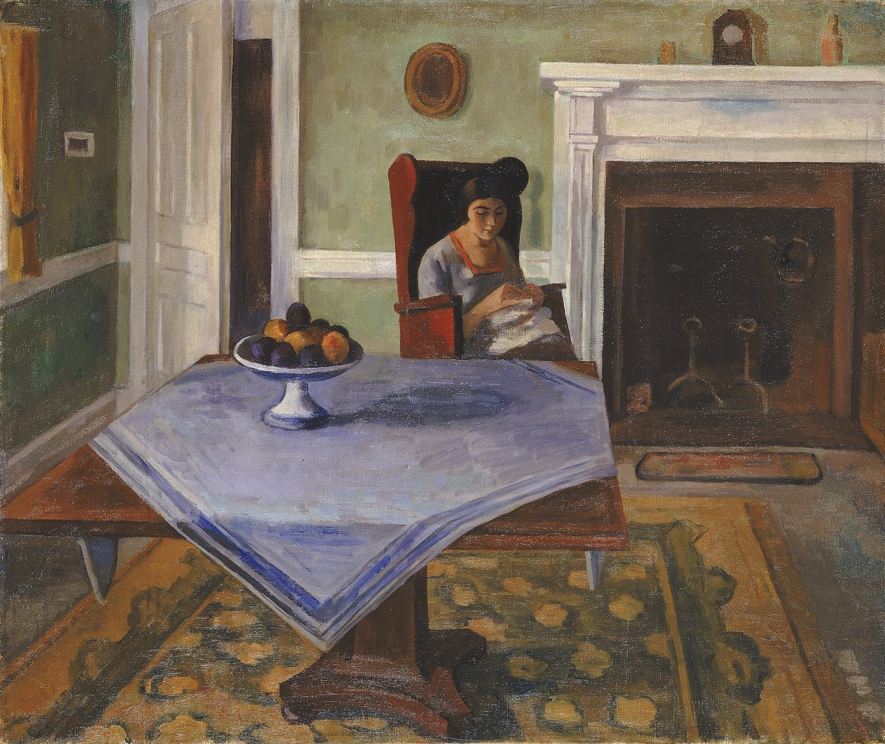 Farm Interior, ca. 1924. od Samuel Halpert