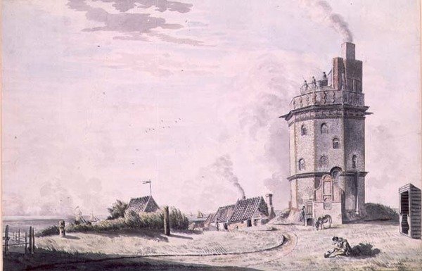 The North Foreland Lighthouse od Samuel Hieronymous Grimm