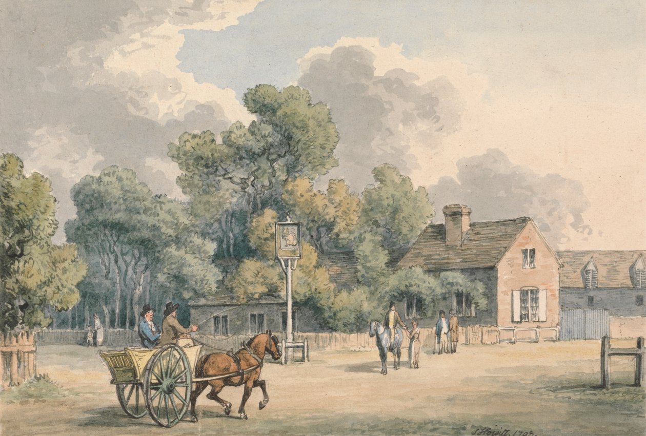 The Village Inn od Samuel Howitt