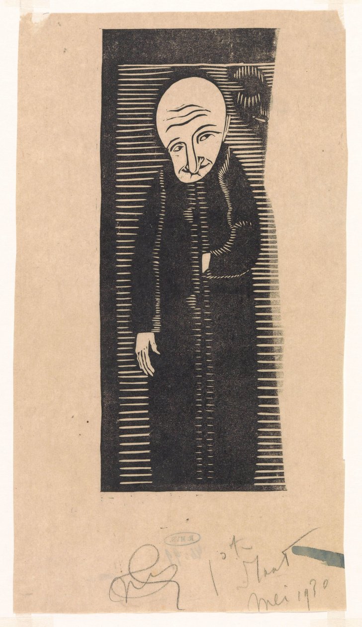 temná mysl od Samuel Jessurun de Mesquita (signed by artist)