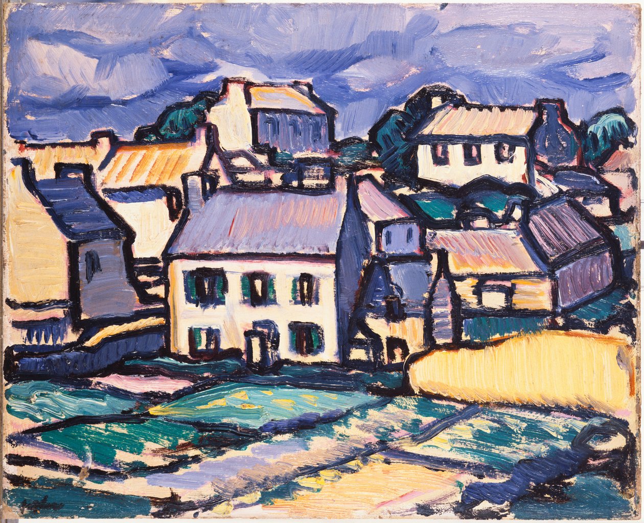 Ile de Brehat, Bretaň od Samuel John Peploe