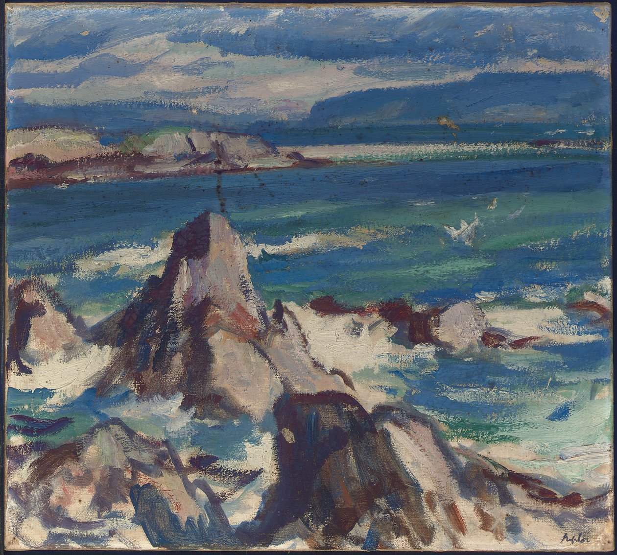 Skály a moře, Iona od Samuel John Peploe