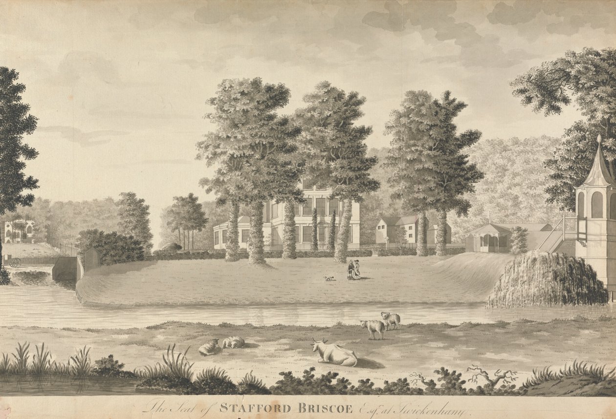 Sídlo Stafforda Briscoe od Samuel Lewis