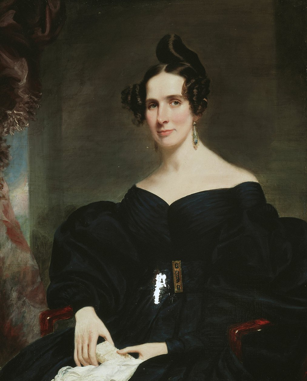Paní James Mackie, 183040 od Samuel Lovett Waldo