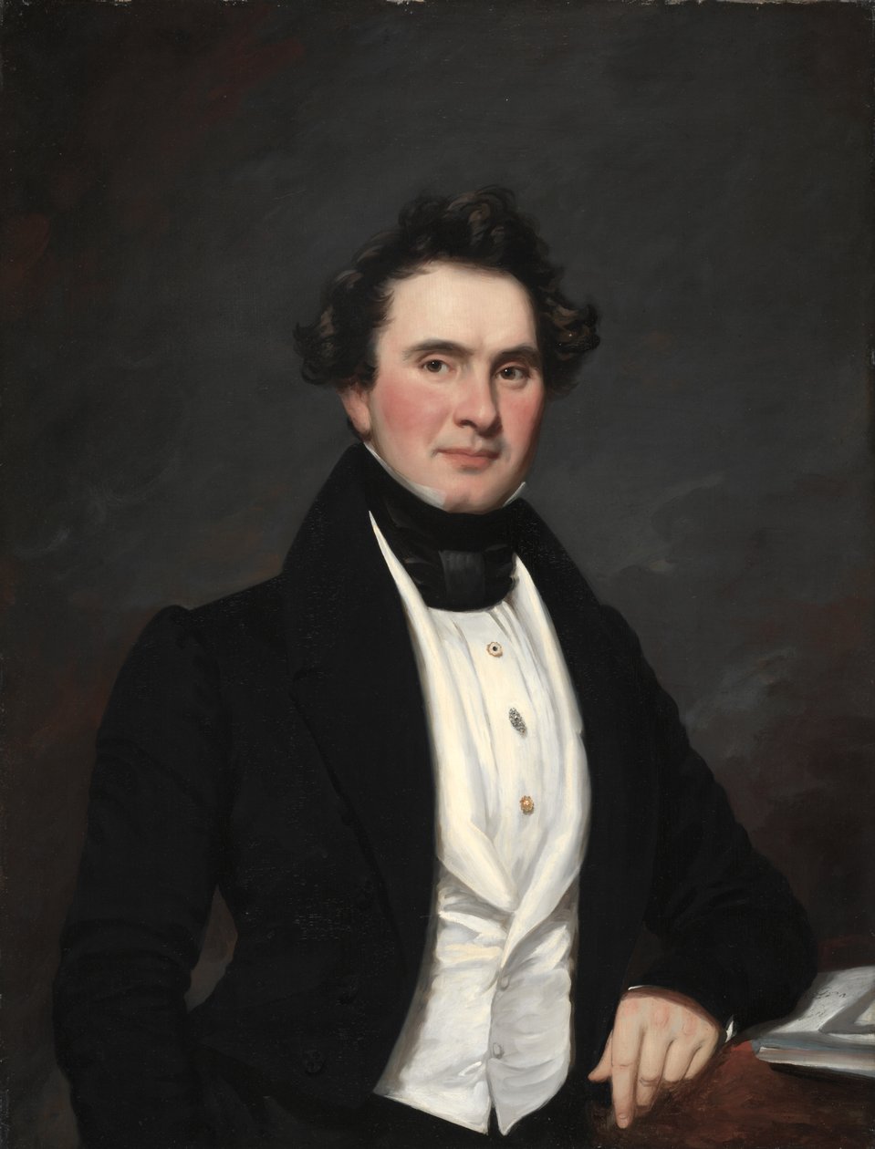 Portrét muže od Samuel Lovett Waldo