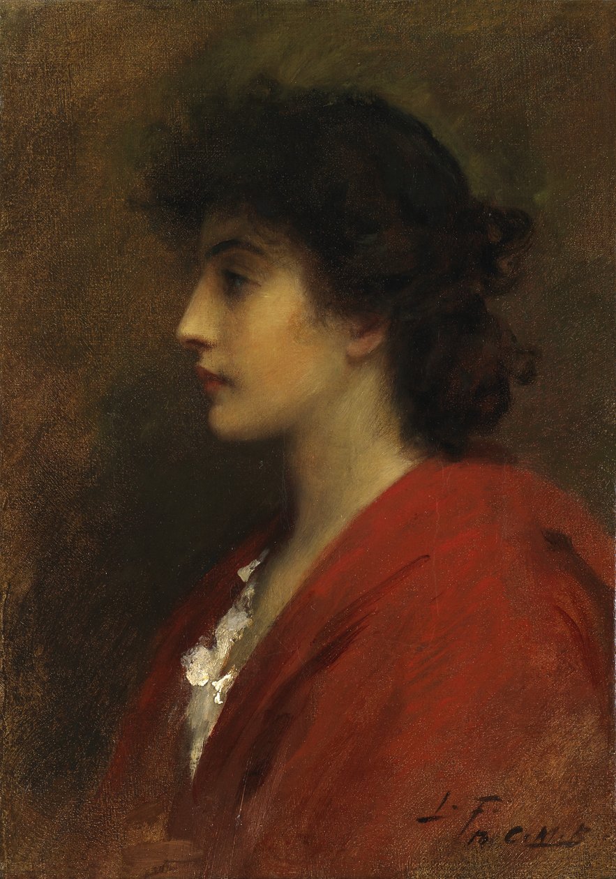 Benátská dívka od Samuel Luke Fildes