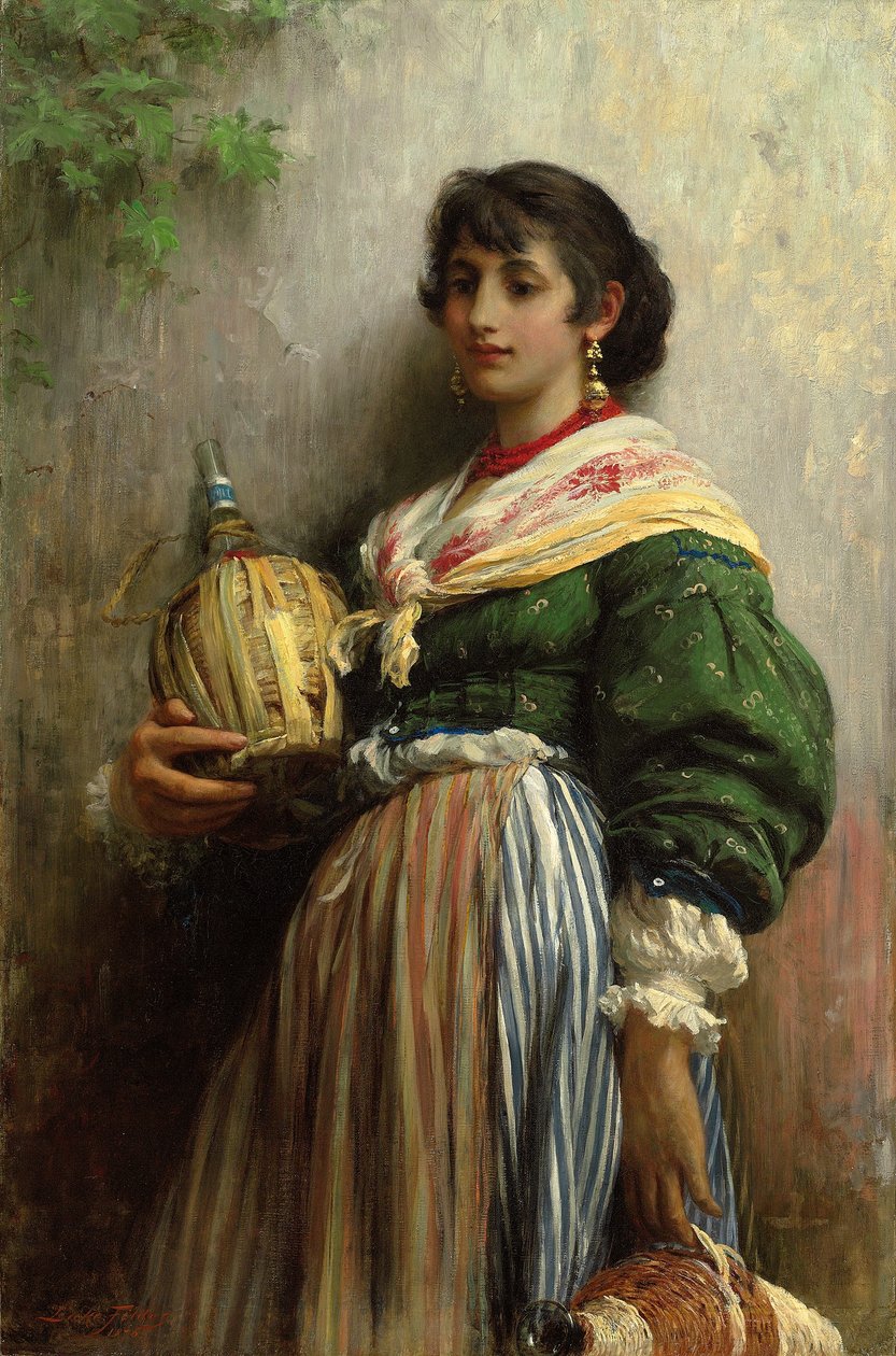 Rosa Mowing, 1876 od Samuel Luke Fildes