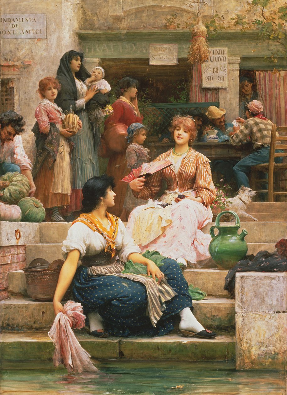 Benátčané od Samuel Luke Fildes