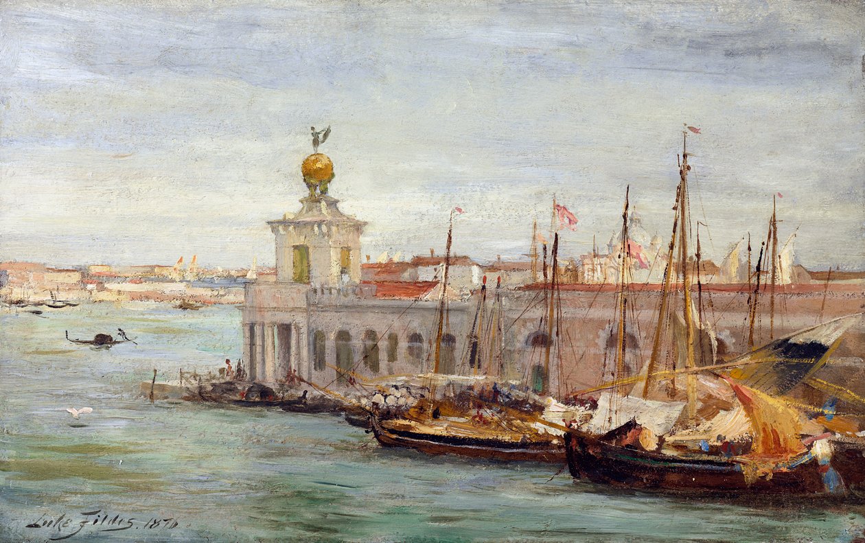 Benátky, 1876 od Samuel Luke Fildes