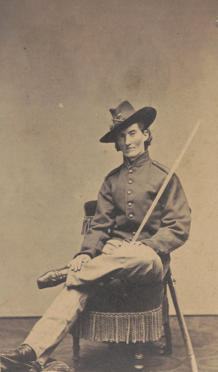 Frances Clain Clayton, kolem roku 1862 od Samuel Masury