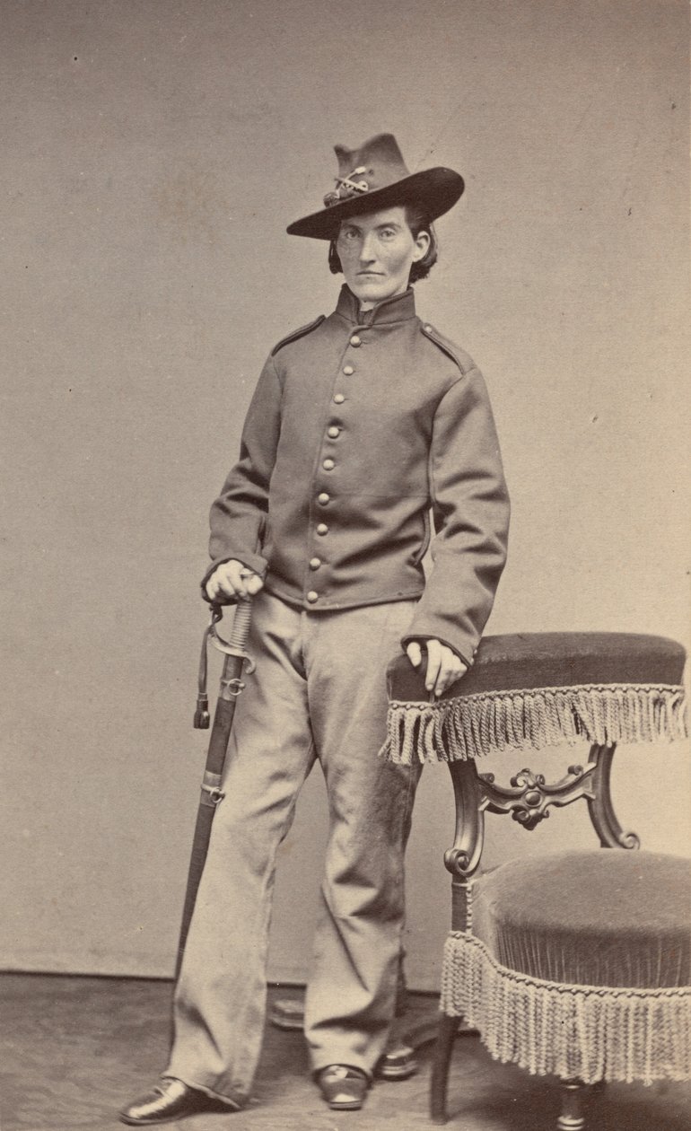 Frances Clayton,c. 1865 (foto) od Samuel Masury