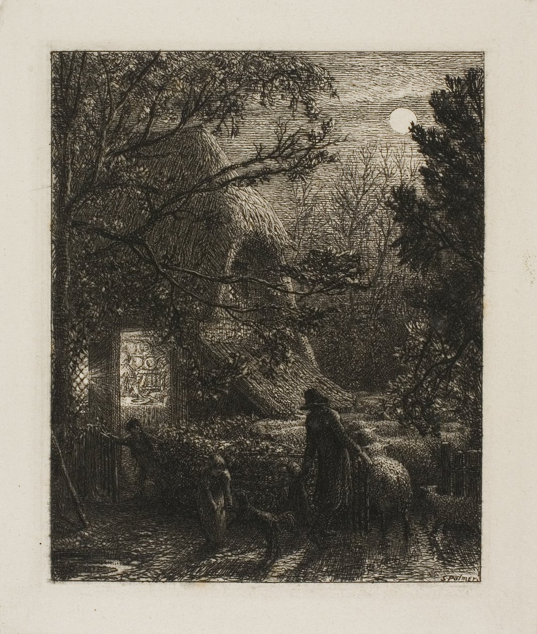 Vánoce od Samuel Palmer